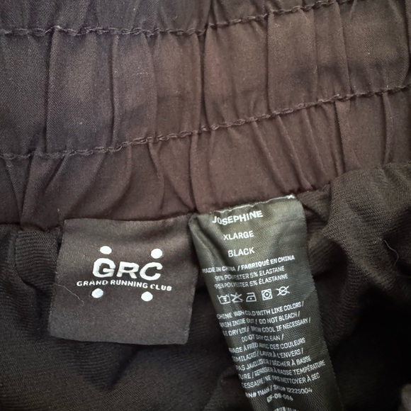 Grand Running Club GRC women’s black athletic elastic waist shorts size XL - Picture 3 of 4